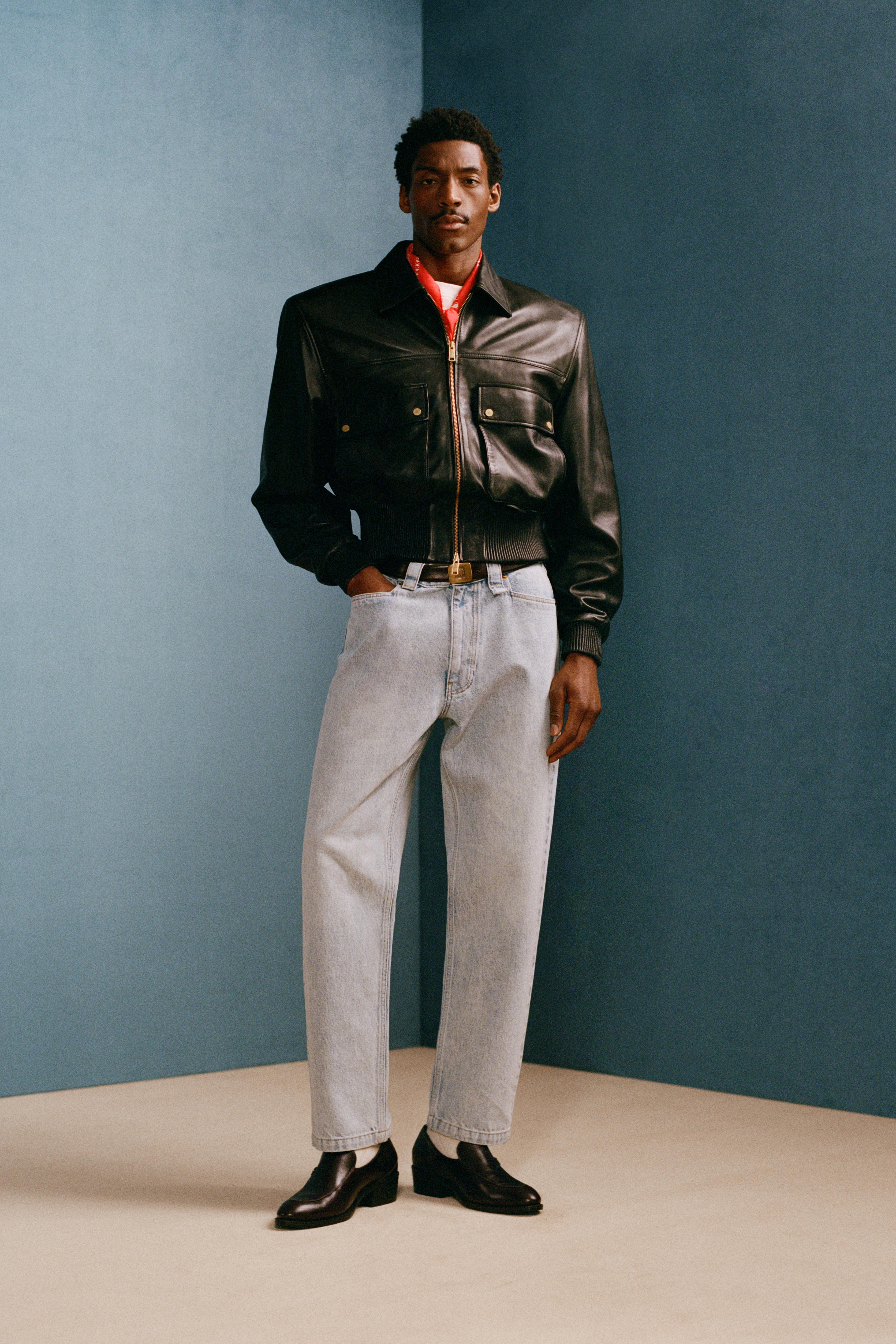 CROPPED FIT NAPPA LEATHER JACKET WILLY CHAVARRIA X ZARA